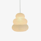 Solara Suspension Papier Washi Lanternes Empilées Japonaises pour Salon - Neutralighting