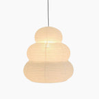 Solara Suspension Papier Washi Lanternes Empilées Japonaises pour Salon - Neutralighting