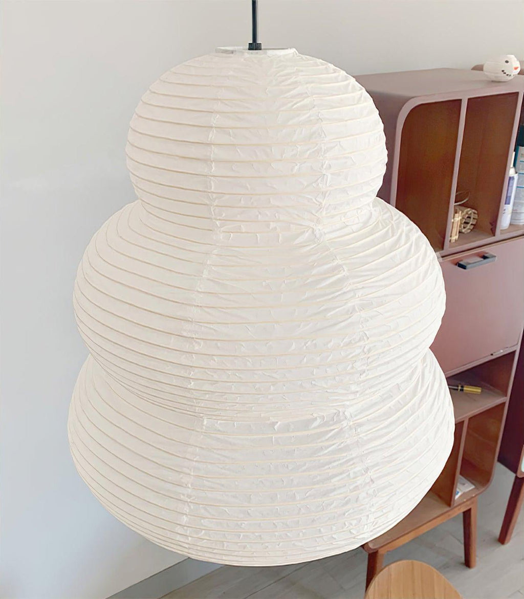 Gemma Modern Paper Pendant Light - Neutralighting