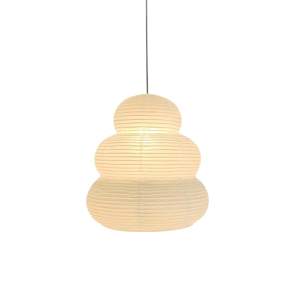 Solara Suspension Papier Washi Lanternes Empilées Japonaises pour Salon - Neutralighting