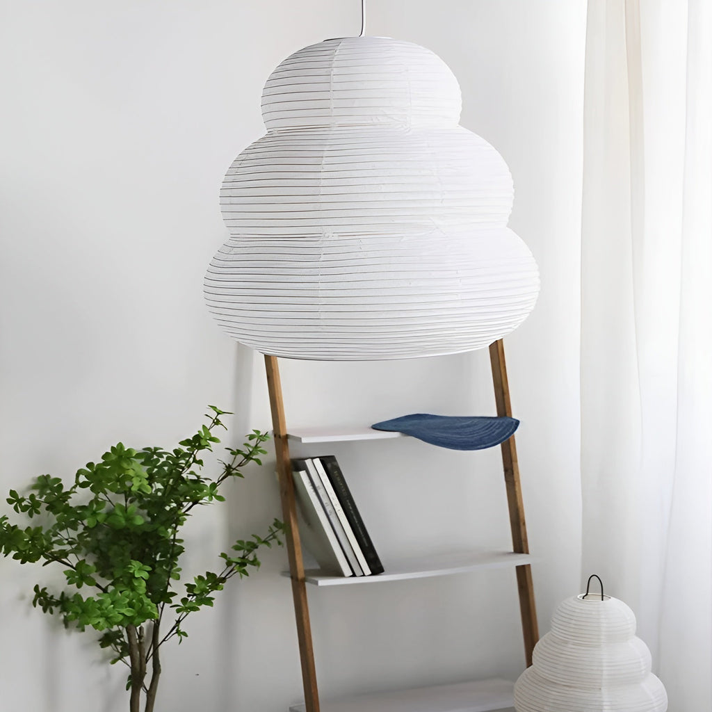 Gemma Modern Paper Pendant Light - Neutralighting