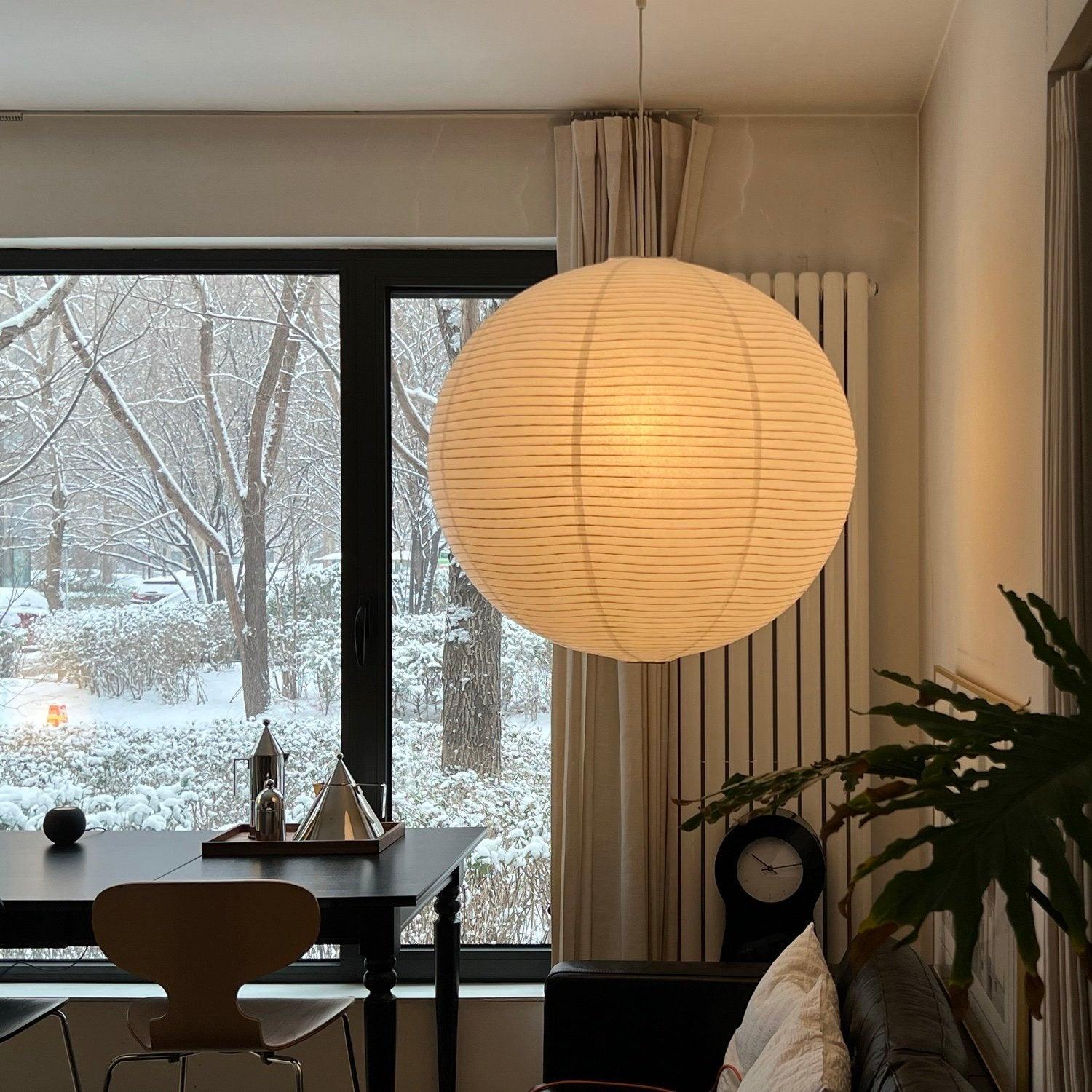 Lustra Suspension en Papier pour Salon - Neutralighting