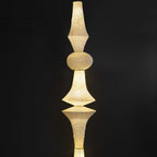 Faye Suspension Sculpturale Verticale en Papier - Neutralighting