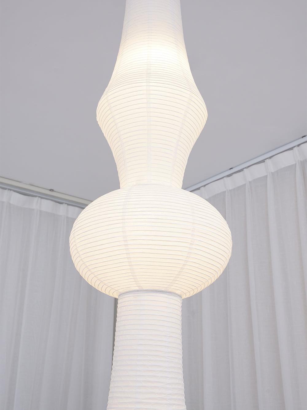 Lustra Suspension Luminaire Papier Washi E pour Salon - Neutralighting