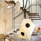 Lustra Suspension Luminaire Papier Washi E pour Salon - Neutralighting