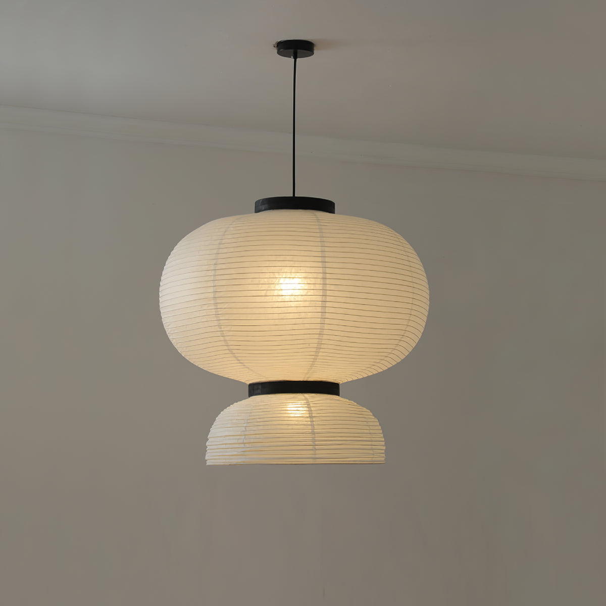 Tessire Lampe Suspendue Scandinave en Papier - Neutralighting