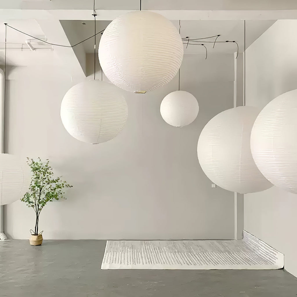 Lustra Suspension Lampe Lanternes en Papier - Neutralighting