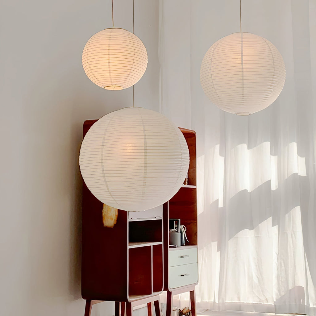 Lustra Suspension Lampe Lanternes en Papier - Neutralighting