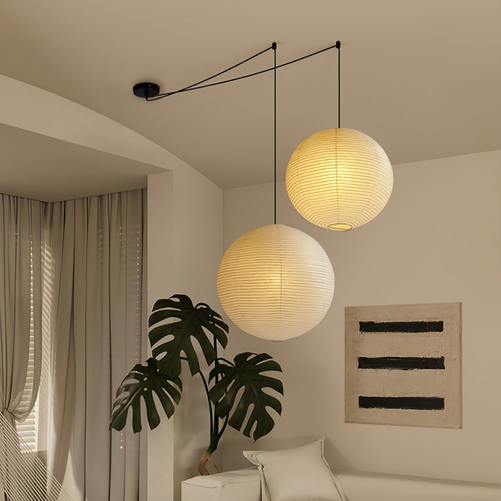 Vespace Papier Vintage Pendentif Lumière - Neutralighting