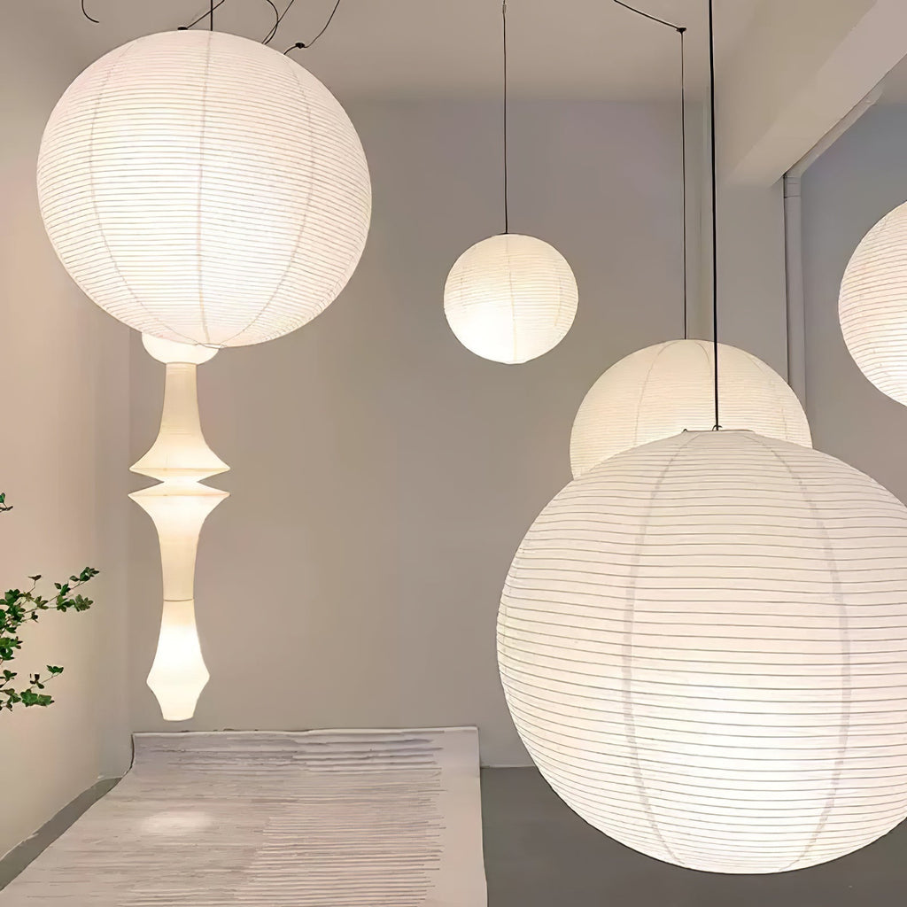 Lustra Suspension Lampe Lanternes en Papier - Neutralighting