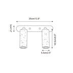 Solaro Applique Murale Projecteur Travertin - Neutralighting