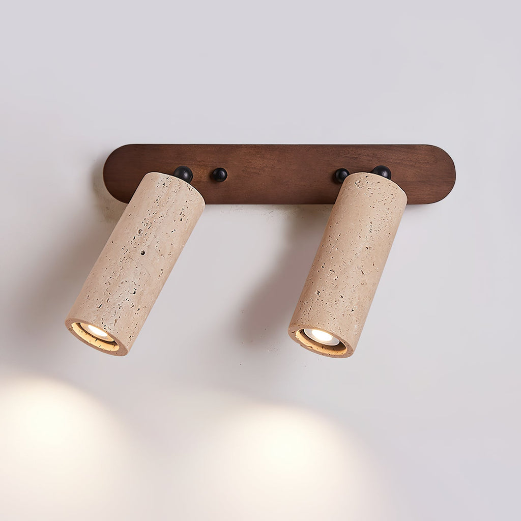 Solaro Applique Murale Projecteur Travertin - Neutralighting