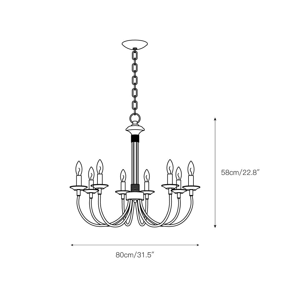 Vecarisra Lustre Industriel Vintage Métal - Neutralighting