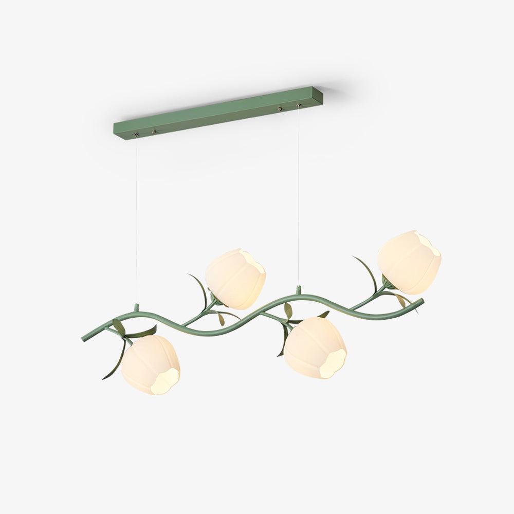 Lustra Chandelier en Verre Floral - Neutralighting