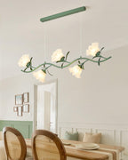 Lustra Chandelier en Verre Floral - Neutralighting