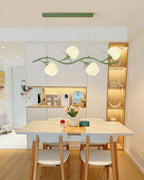 Lustra Chandelier en Verre Floral - Neutralighting