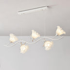 Lustra Chandelier en Verre Floral - Neutralighting