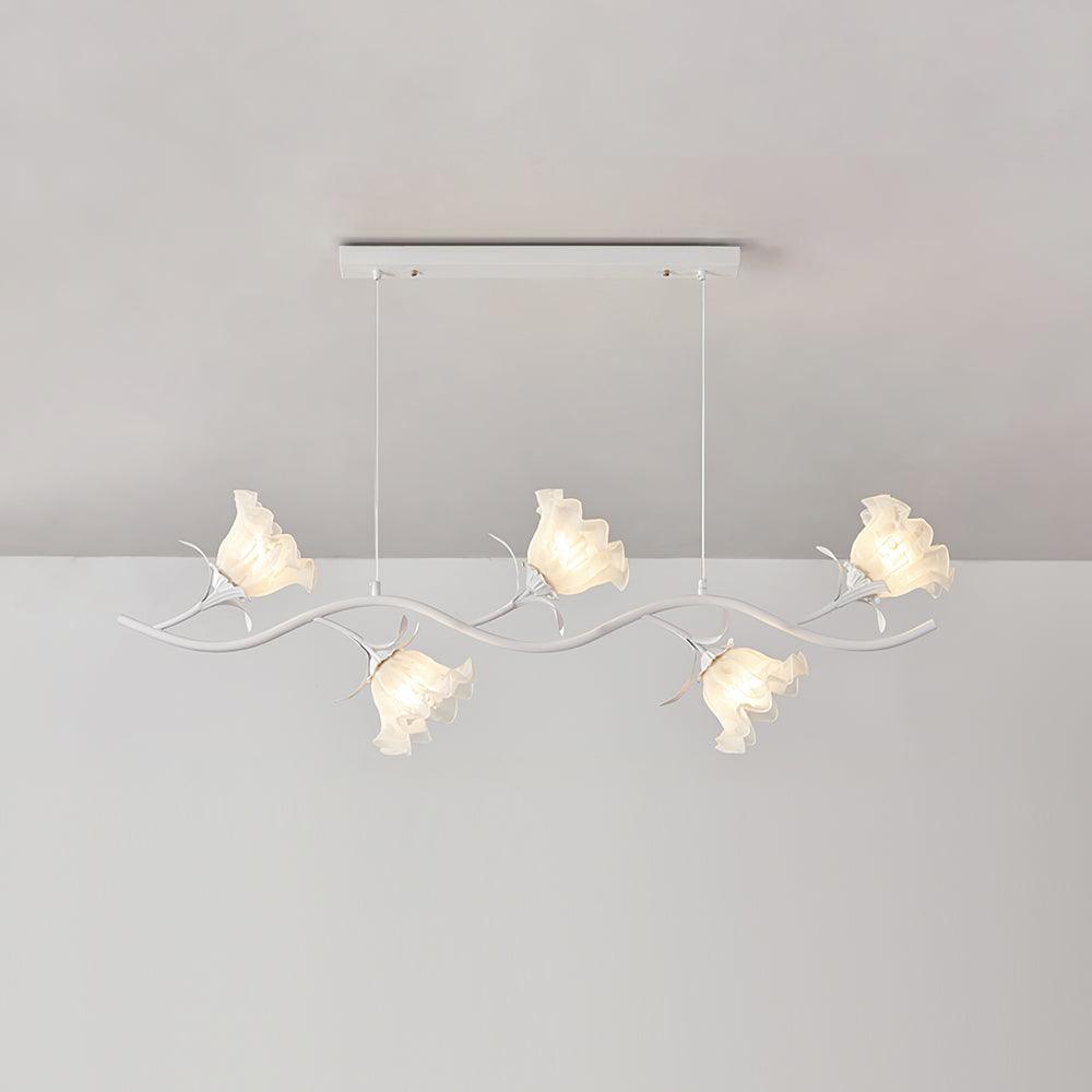 Lustra Chandelier en Verre Floral - Neutralighting