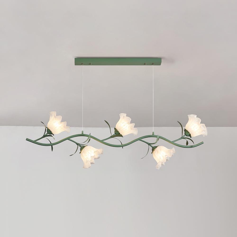 Lustra Chandelier en Verre Floral - Neutralighting
