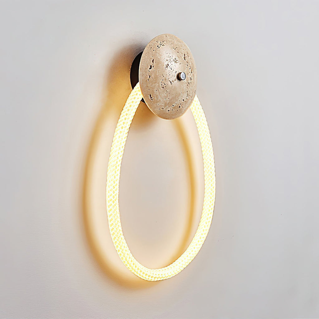 Vavele Applique Murale Minimaliste Moderne Travertin - Neutralighting