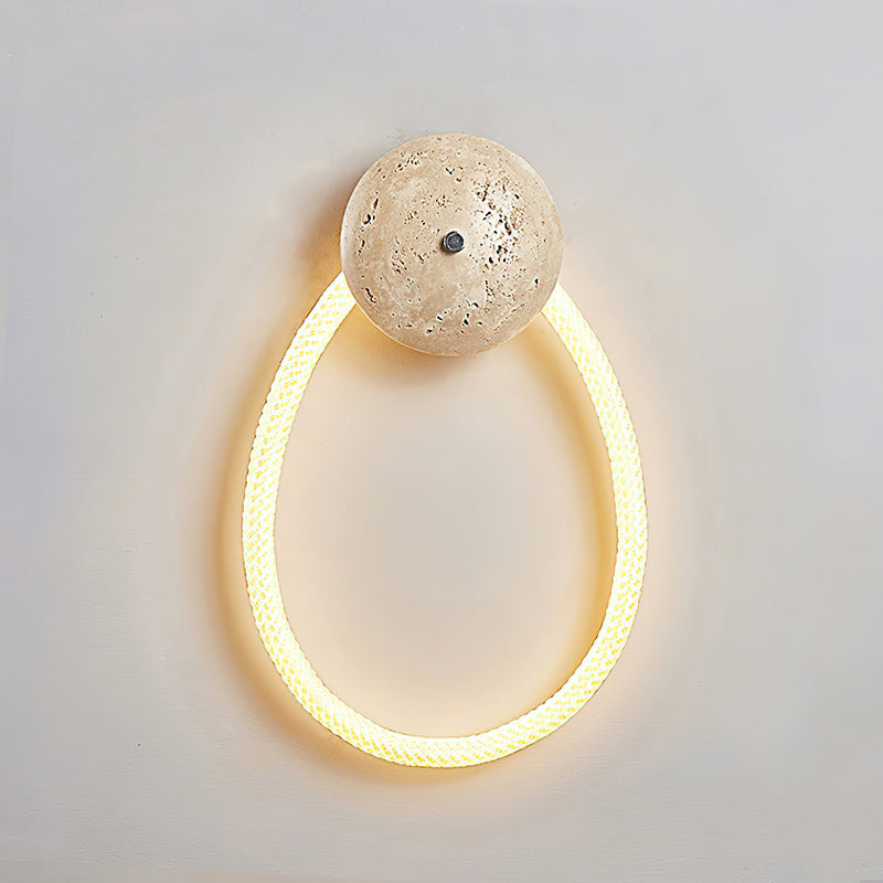 Vavele Applique Murale Minimaliste Moderne Travertin - Neutralighting