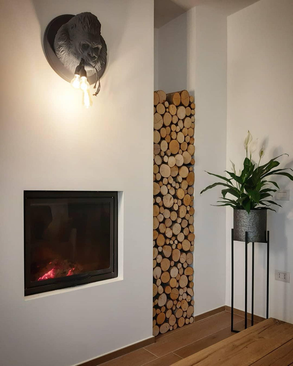 Veleda Applique Murale en Résine Premium Élégance - Neutralighting