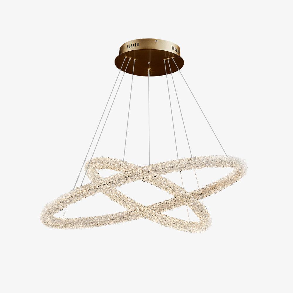 Lustra Chandelier Anneau en Cristal LED - Neutralighting