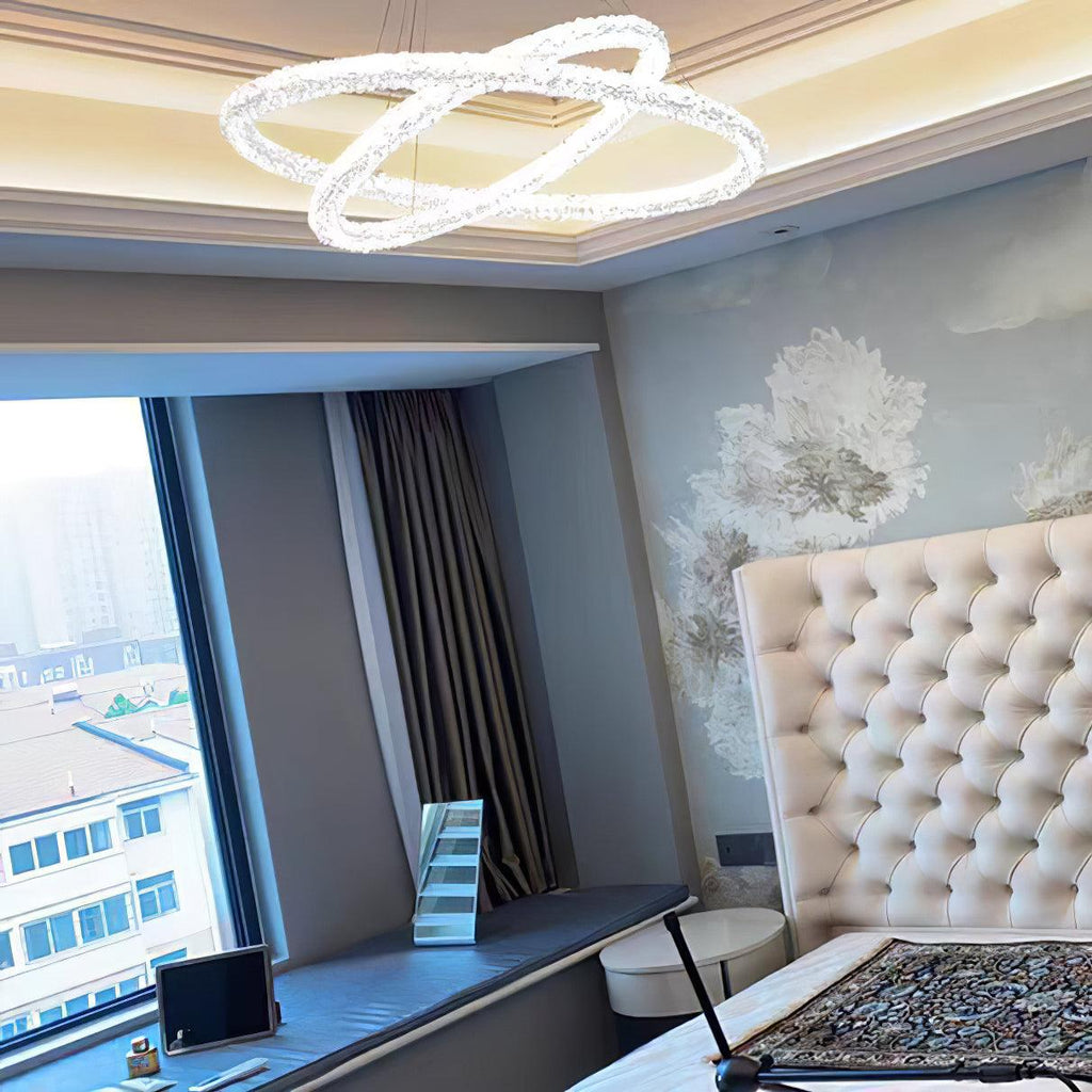 Lustra Chandelier Anneau en Cristal LED - Neutralighting