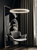 Lustra Chandelier Anneau en Cristal LED - Neutralighting