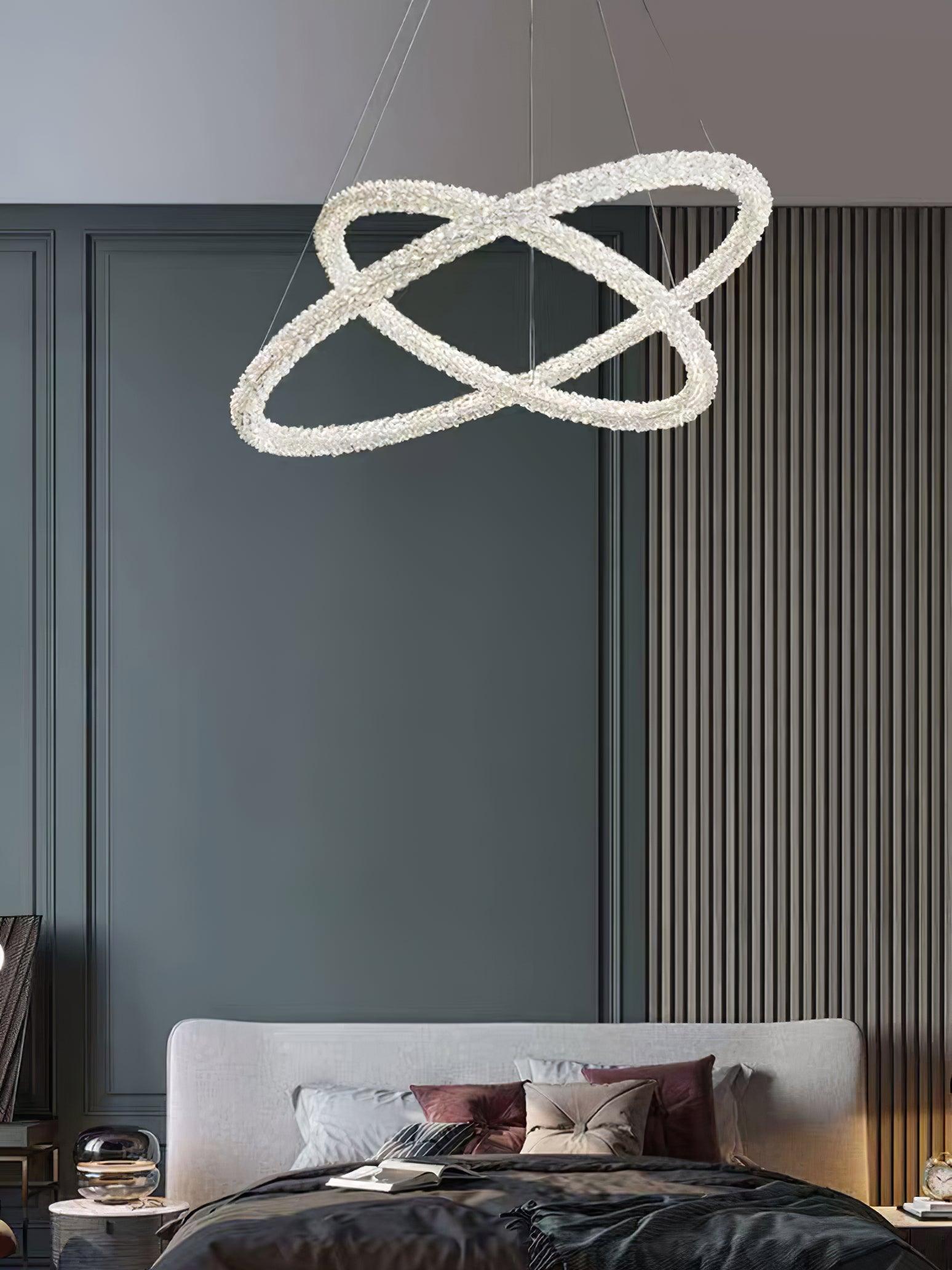 Lustra Chandelier Anneau en Cristal LED - Neutralighting