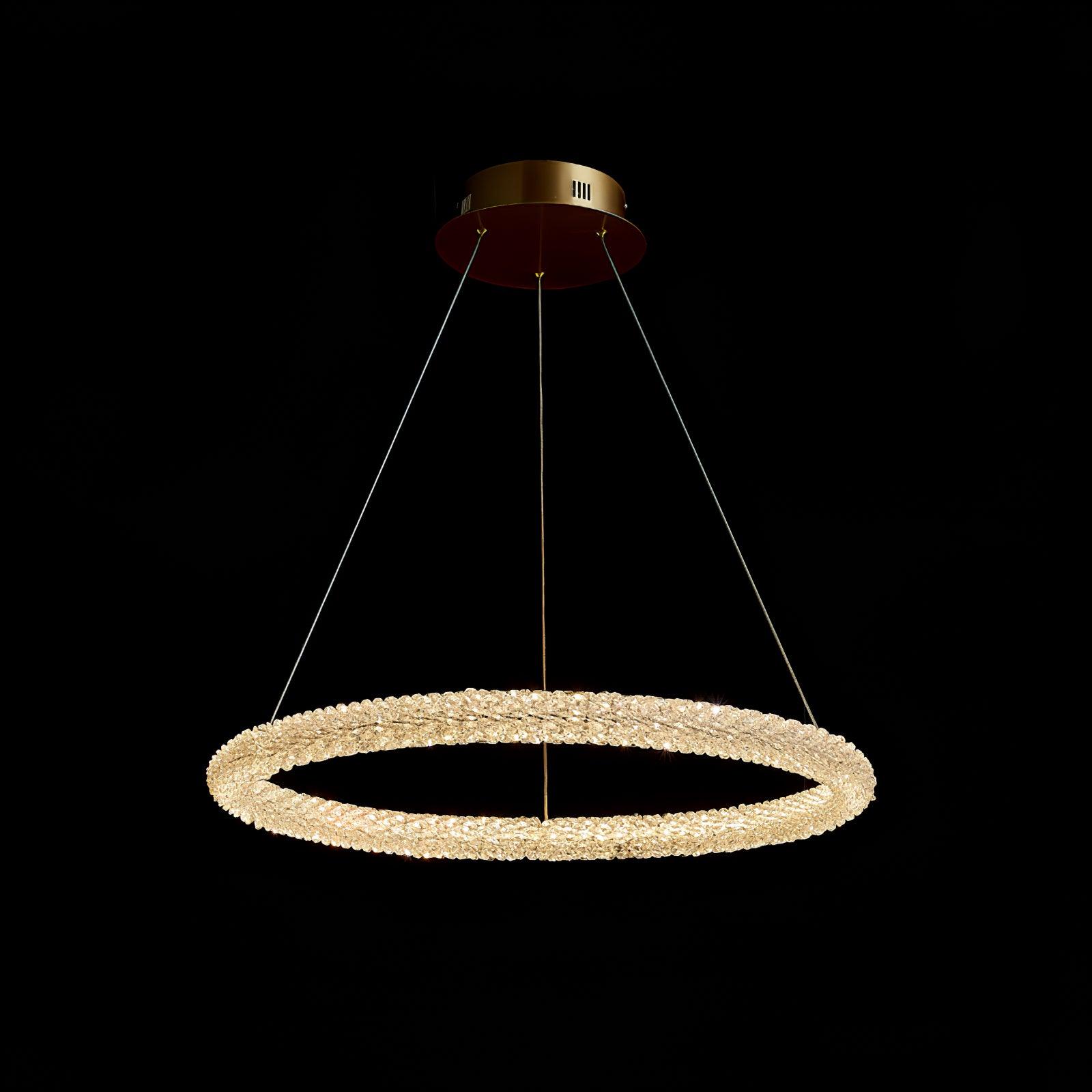 Lustra Chandelier Anneau en Cristal LED - Neutralighting