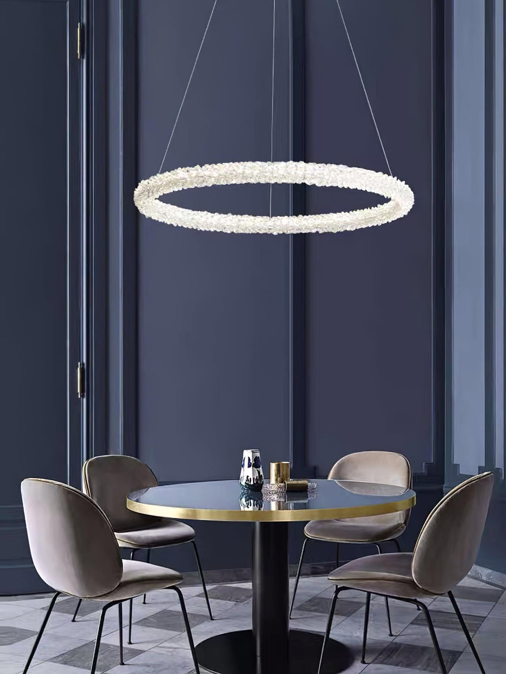 Lustra Chandelier Anneau en Cristal LED - Neutralighting