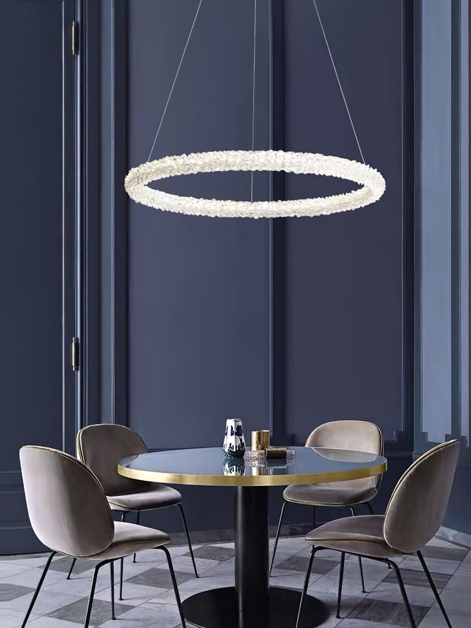 Lustra Chandelier Anneau en Cristal LED - Neutralighting