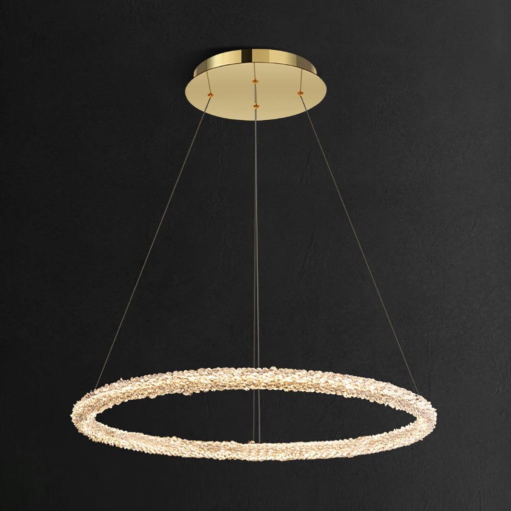 Lustra Chandelier Anneau en Cristal LED - Neutralighting