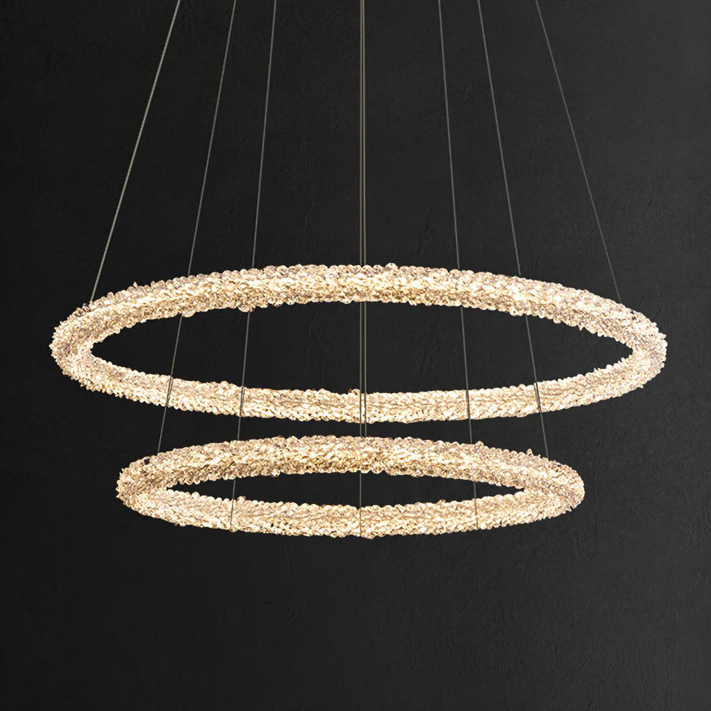 Lustra Chandelier Anneau en Cristal LED - Neutralighting