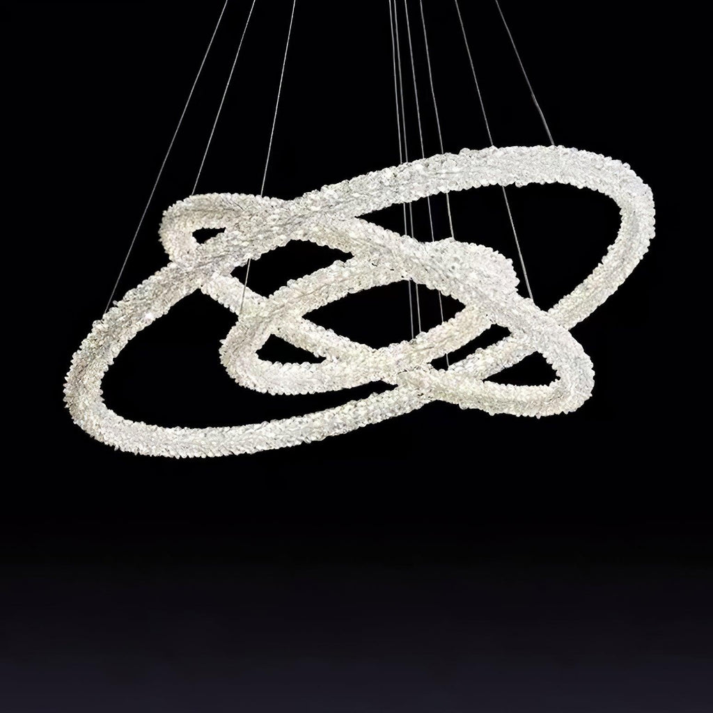 Lustra Chandelier Anneau en Cristal LED - Neutralighting