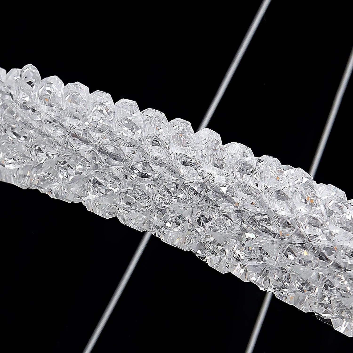 Lustra Chandelier Anneau en Cristal LED - Neutralighting