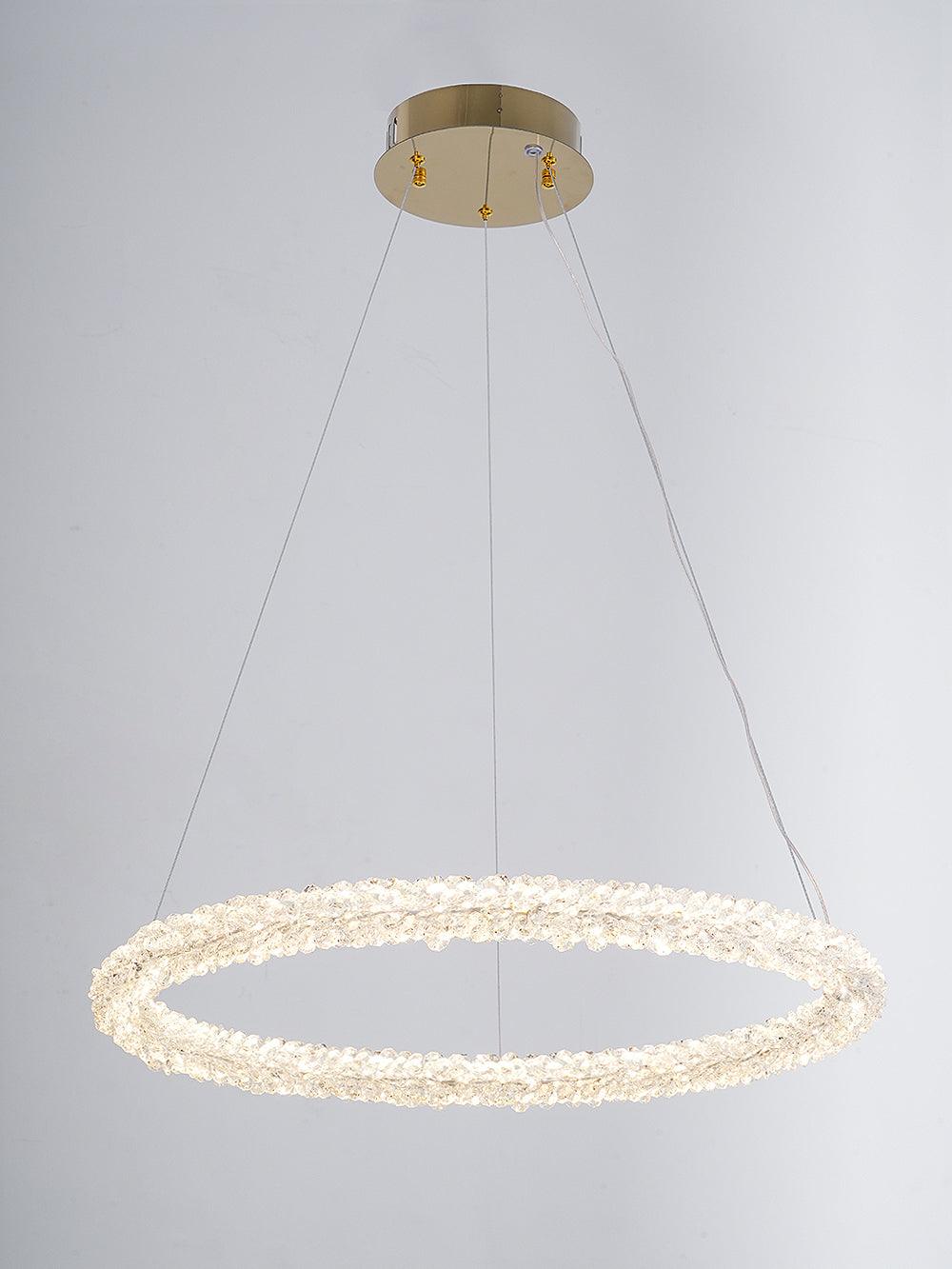 Lustra Chandelier Anneau en Cristal LED - Neutralighting