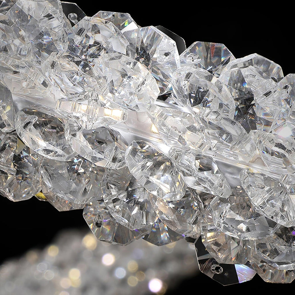 Lustra Chandelier Anneau en Cristal LED - Neutralighting