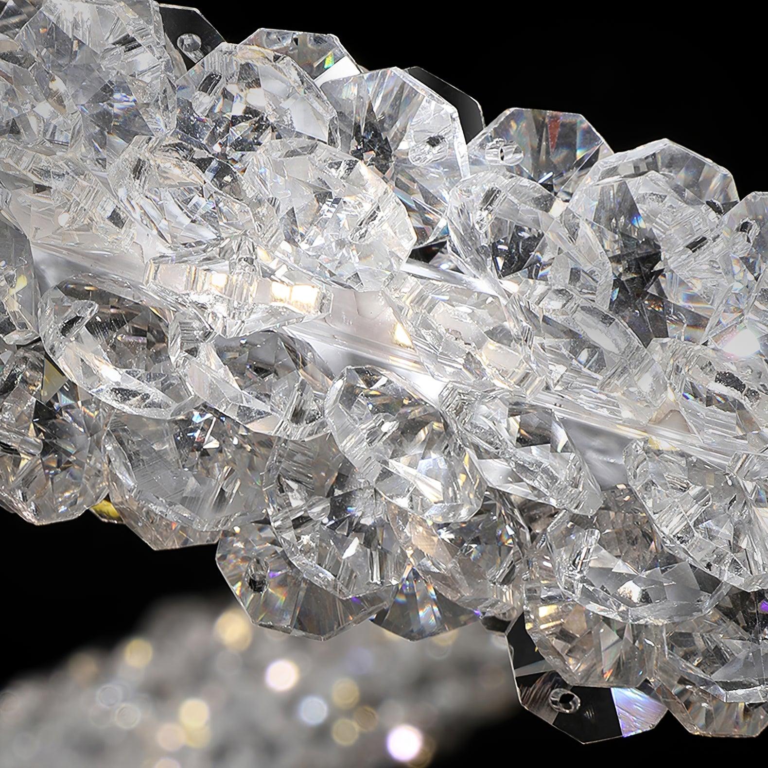 Lustra Chandelier Anneau en Cristal LED - Neutralighting