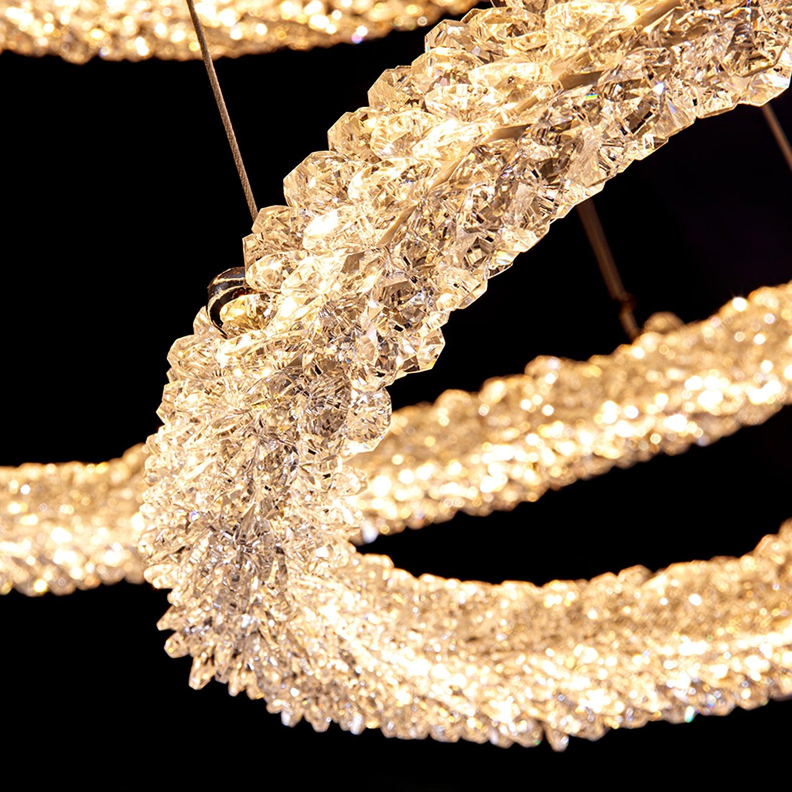 Lustra Chandelier Anneau en Cristal LED - Neutralighting