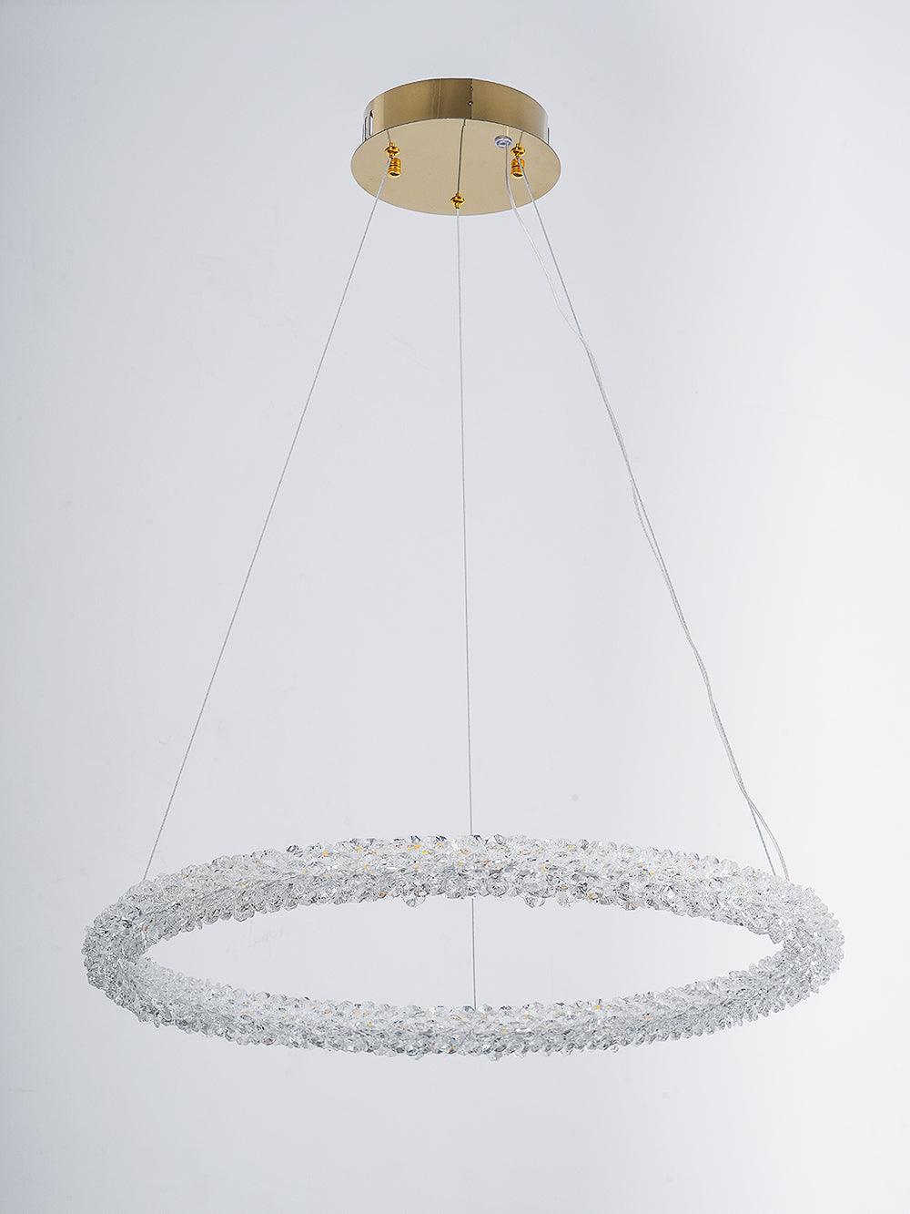 Lustra Chandelier Anneau en Cristal LED - Neutralighting