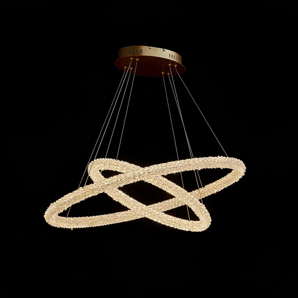 Lustra Chandelier Anneau en Cristal LED - Neutralighting