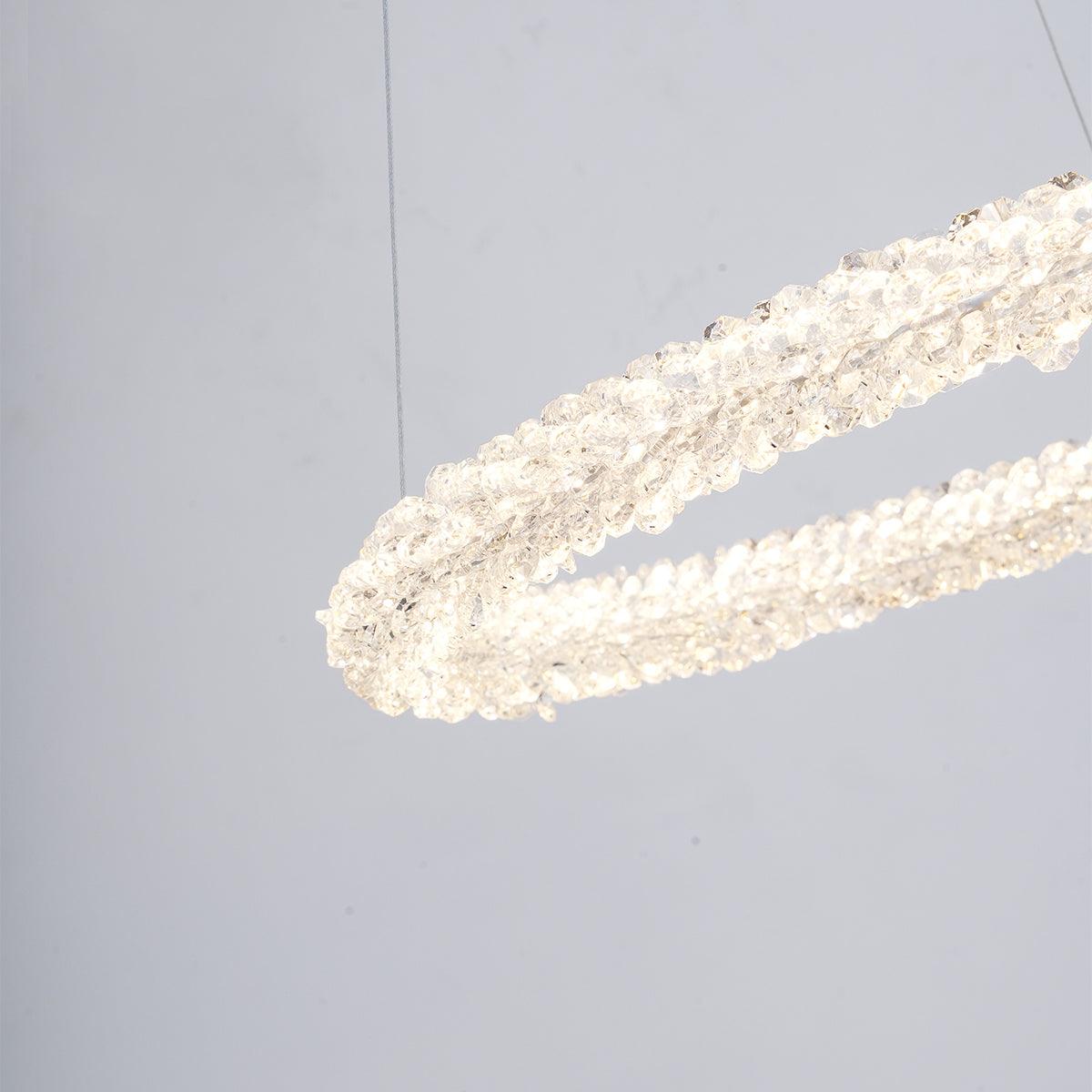 Lustra Chandelier Anneau en Cristal LED - Neutralighting