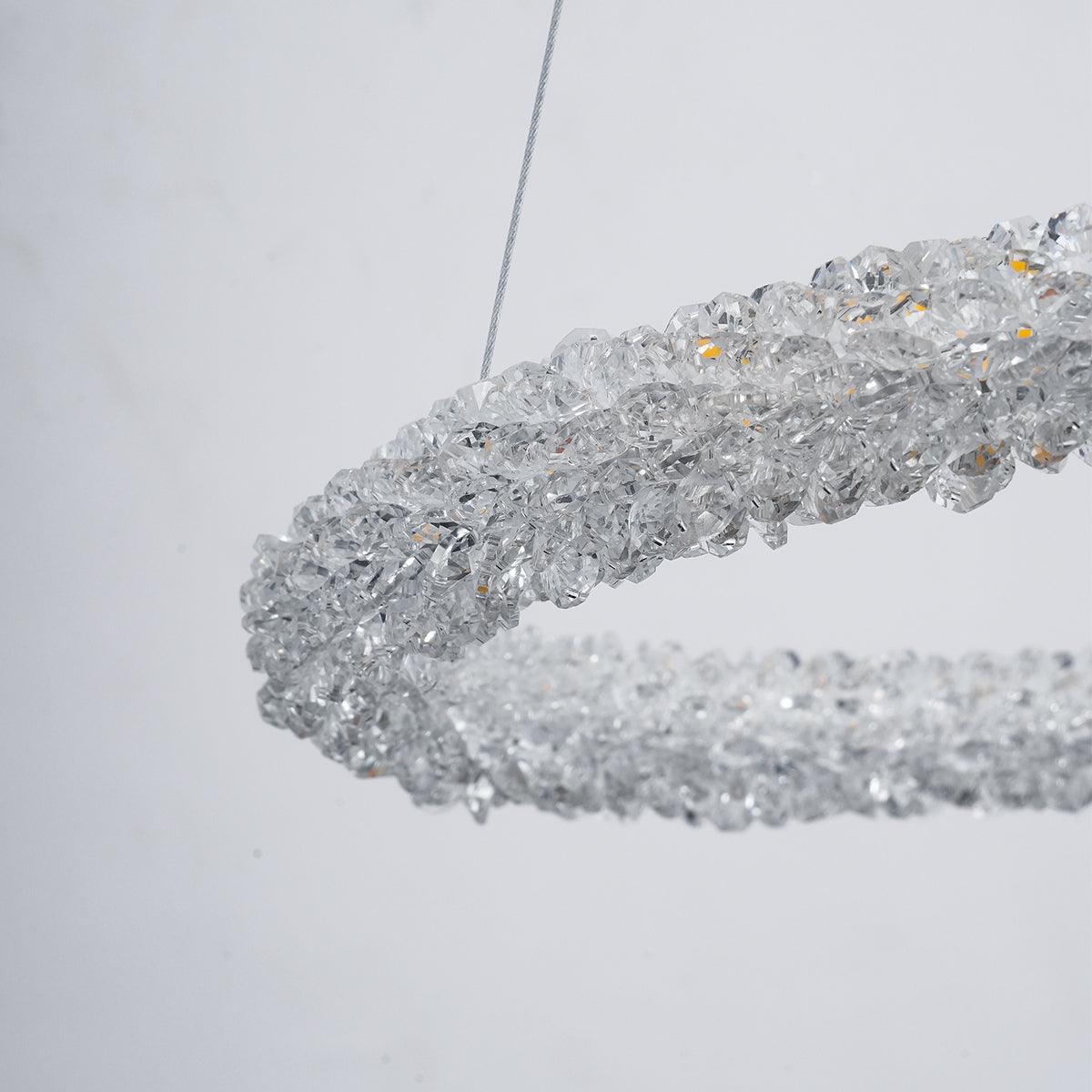 Lustra Chandelier Anneau en Cristal LED - Neutralighting