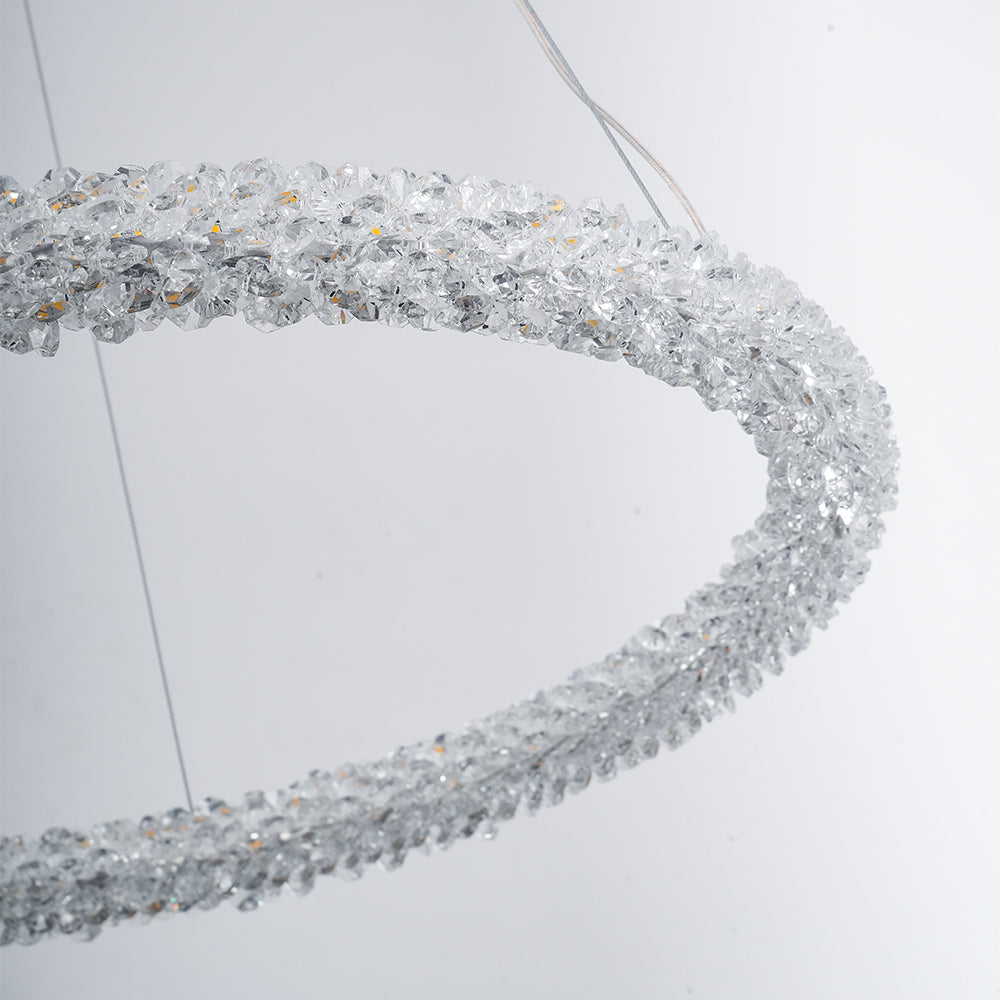 Lustra Chandelier Anneau en Cristal LED - Neutralighting