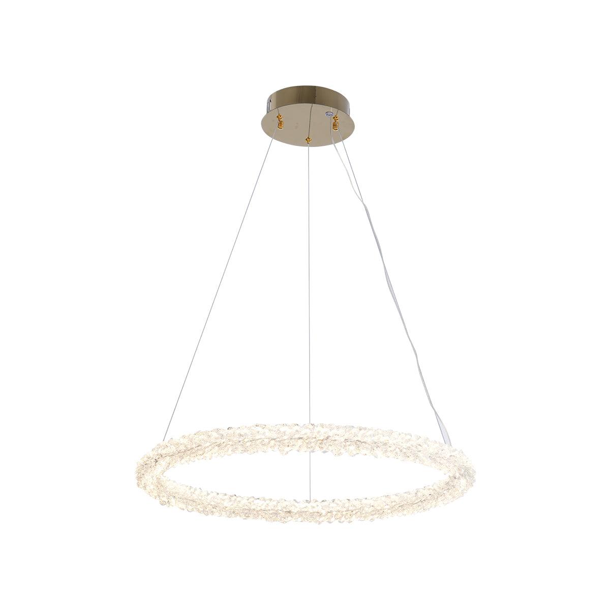 Lustra Chandelier Anneau en Cristal LED - Neutralighting