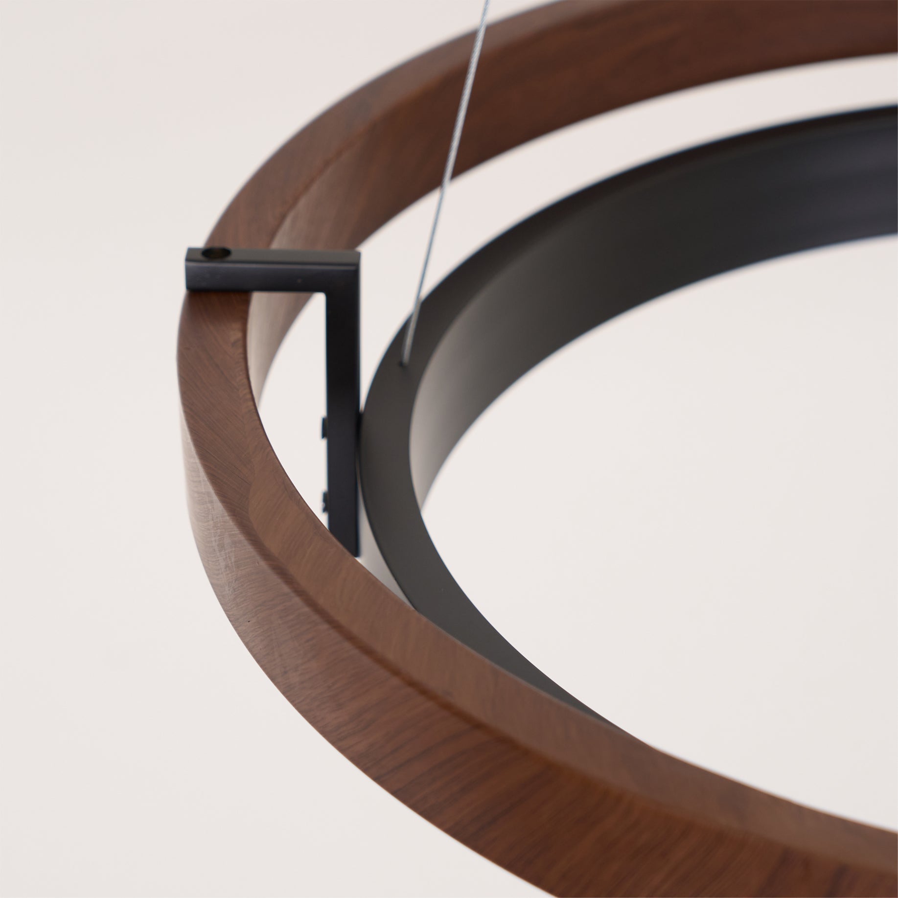 Acorn Lustre Anneau en Bois - Neutralighting