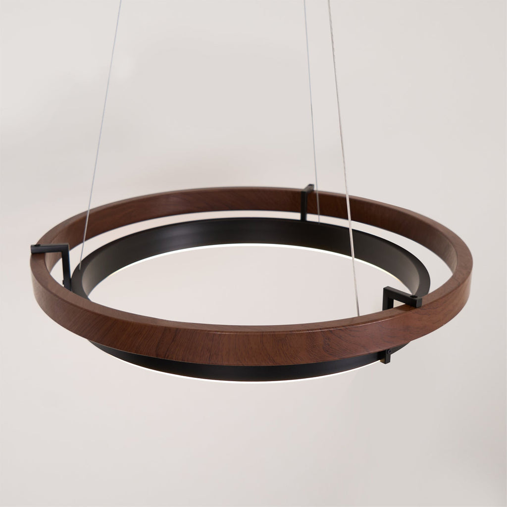 Acorn Lustre Anneau en Bois - Neutralighting