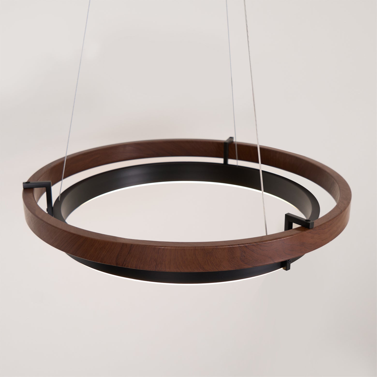 Acorn Lustre Anneau en Bois - Neutralighting